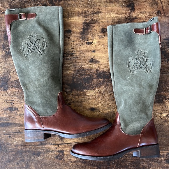 NWOT Vero Cuoio high leather boots 👢 bought in Italy 🇮🇹 - Picture 2 of 8